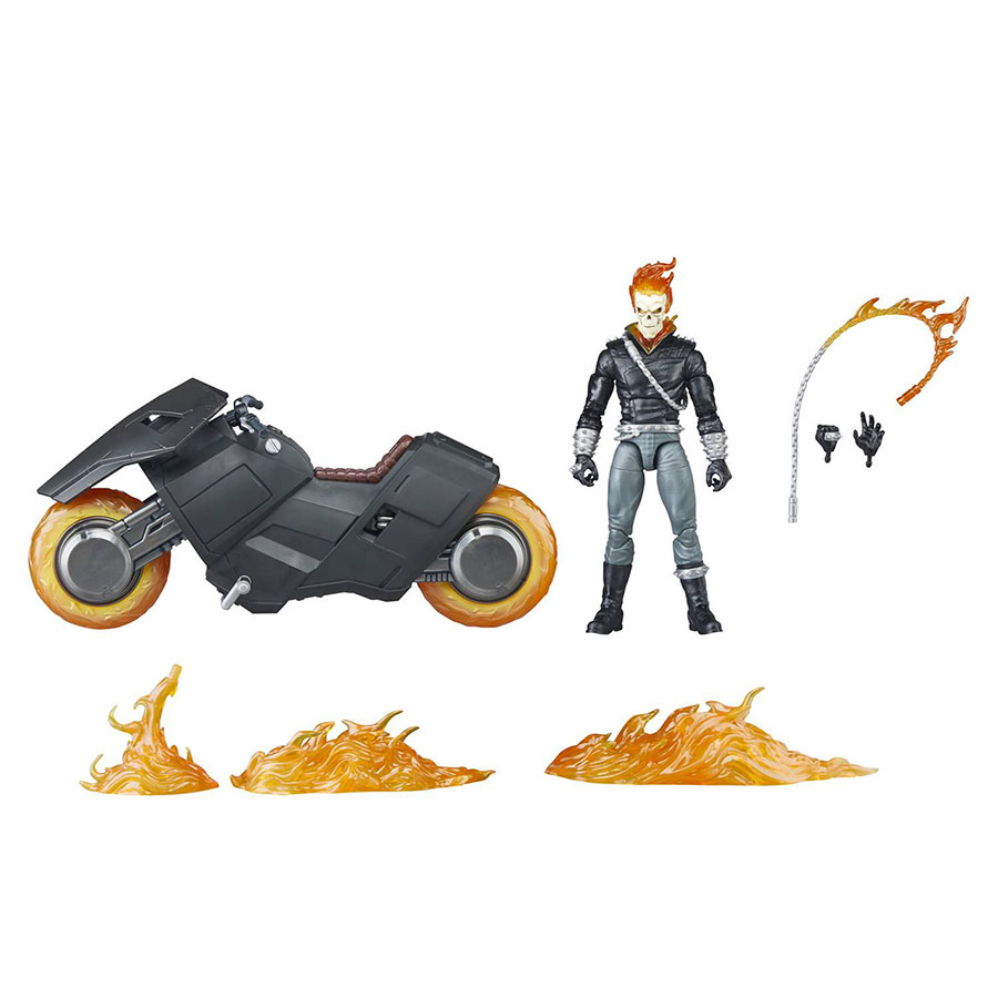 Marvel Legends 85th Anniversary Ghost Rider With Cycle 6-Inch Action Figure