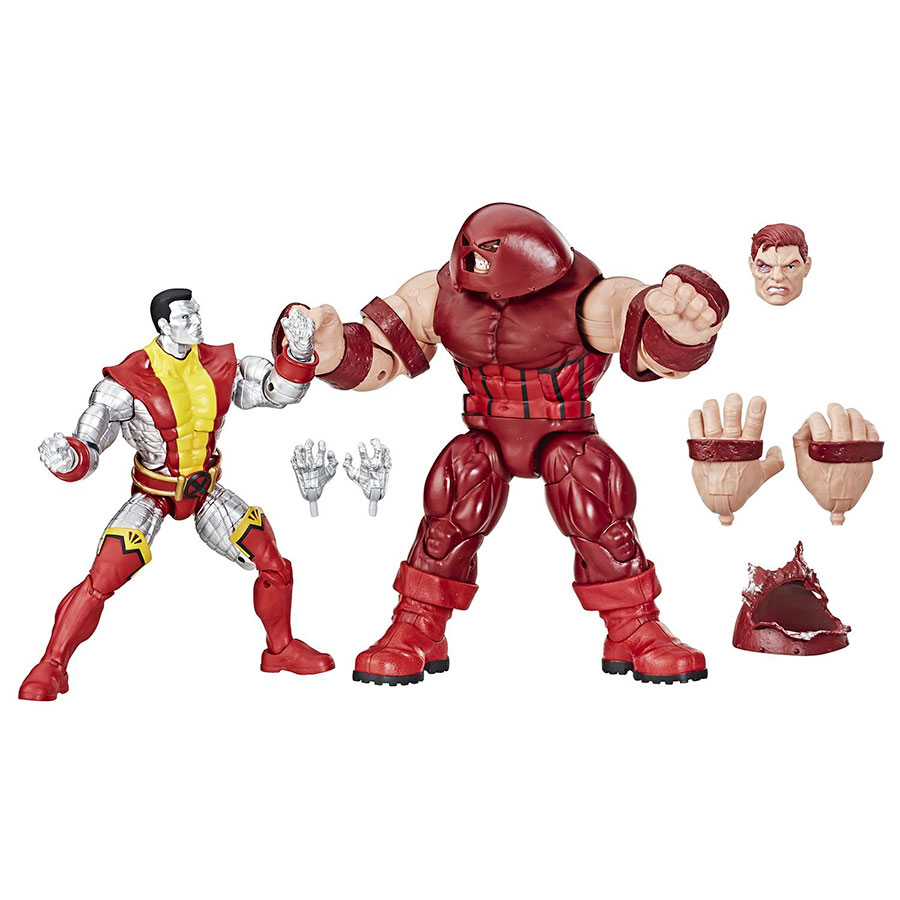 Marvel Legends 80th Anniversary Colossus & Juggernaut 6-Inch Action Figure Set Re-Run Version
