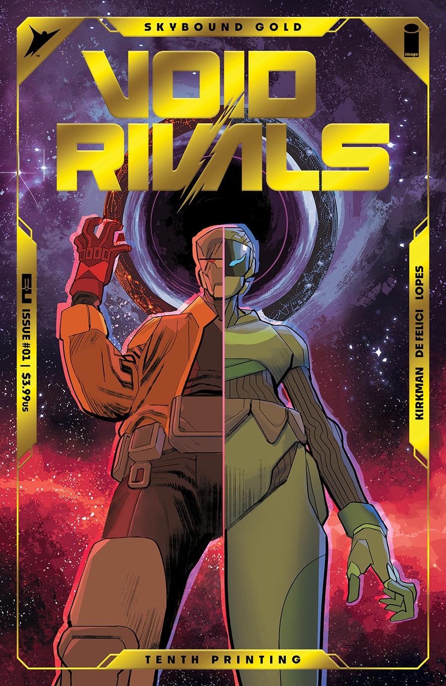 Void Rivals #1 Cover W 10th Ptg A Lorenzo De Felici Foil Variant Cover