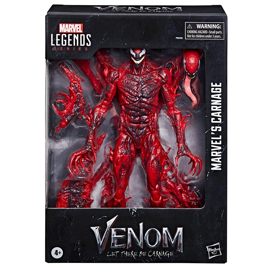 Venom Legends Venom Let There Be Carnage Marvels Carnage 6-Inch Action Figure Case