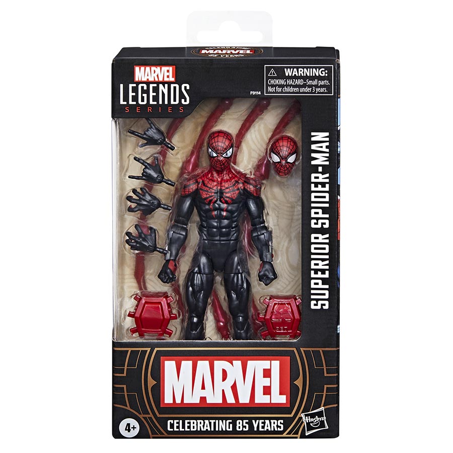 Marvel Legends 85th Anniversary Superior Spider-Man Action Figure Case