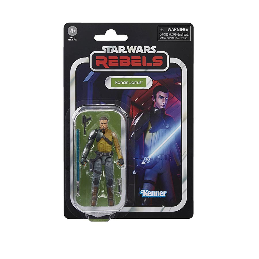 Star Wars Vintage Collection Star Wars Rebels Kanan Jarrus Action Figure Case