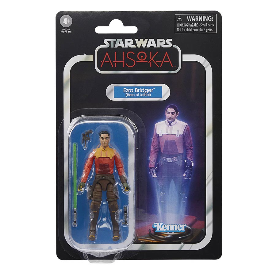 Star Wars Vintage Collection Ahsoka Ezra Bridger Action Figure