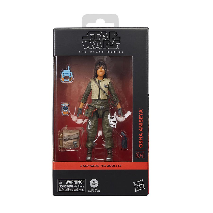 Star Wars Black Series Star Wars The Acolyte Osha Aniseya 6-Inch Action Figure Case