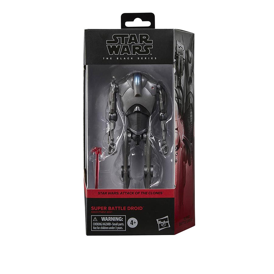 Star Wars Black Series Star Wars Attack Of The Clones Super Battle Droid 6-Inch Action Figure Case