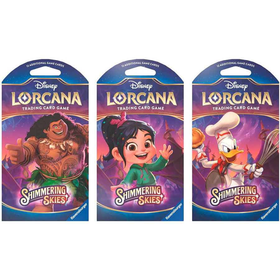 Disney Lorcana Shimmering Skies Booster Pack