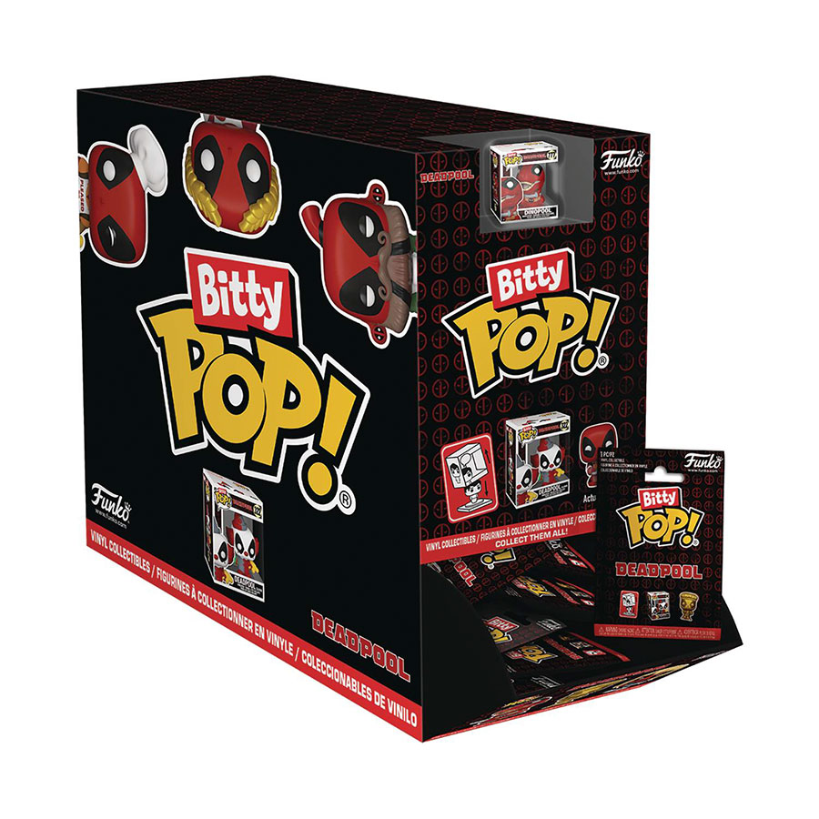 Bitty POP Deadpool Single Mini Figure Blind Mystery Box