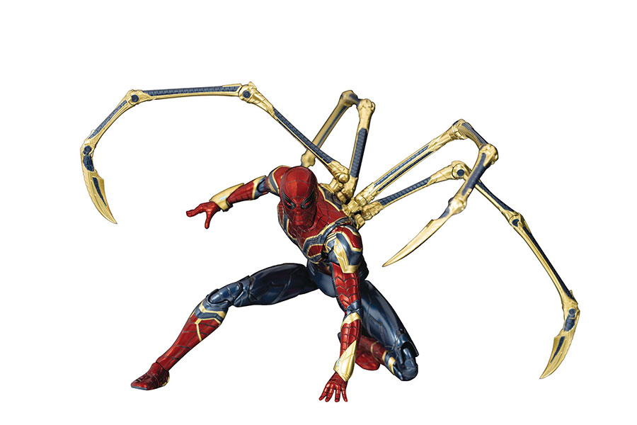 Marvel Infinity Saga Deluxe Iron Spider 1/12 Scale Action Figure