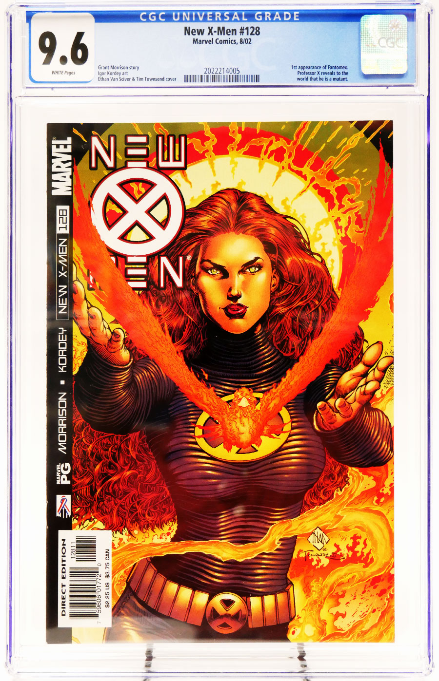 X-Men Vol 2 #128 (New X-Men) Cover B CGC 9.6