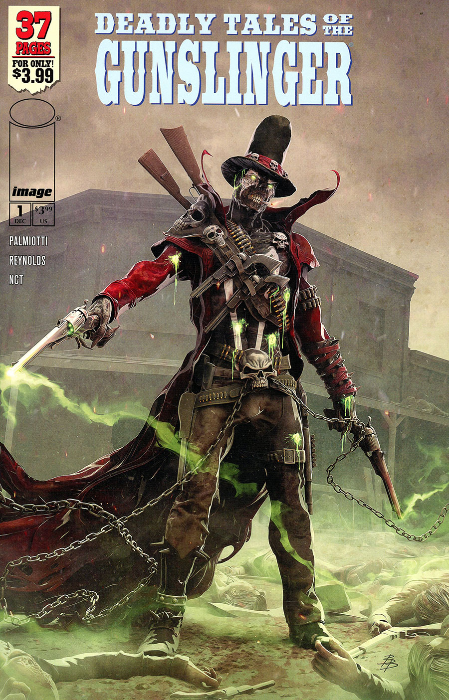 Deadly Tales Of The Gunslinger Spawn #1 Cover B Variant Bjorn Barends Cover