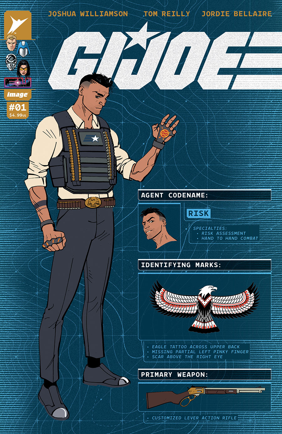 GI Joe Vol 10 #1 Cover L Incentive Tom Reilly Variant Cover