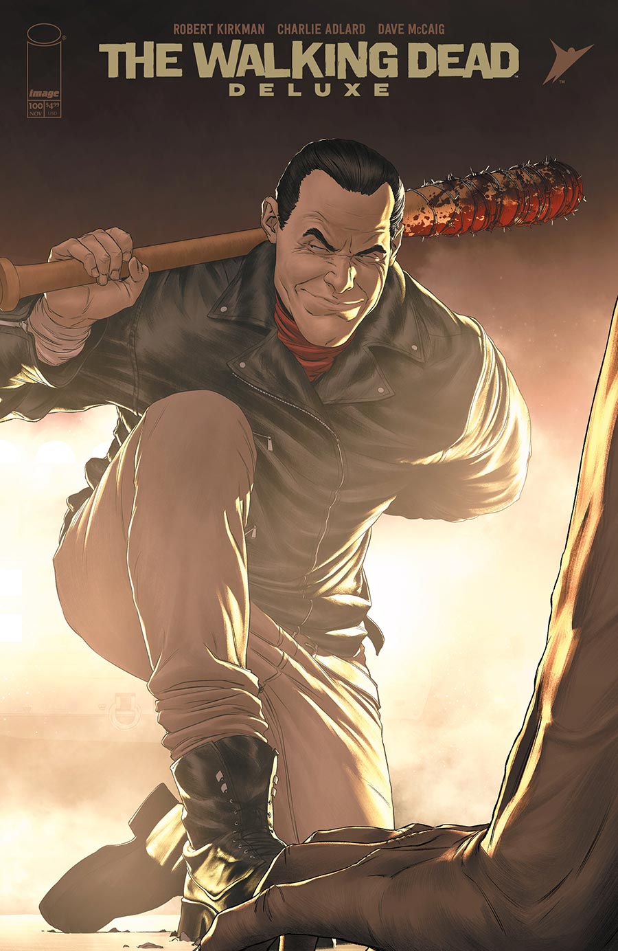 Walking Dead Deluxe #100 Cover C Variant Mattia De Iulis Connecting Cover