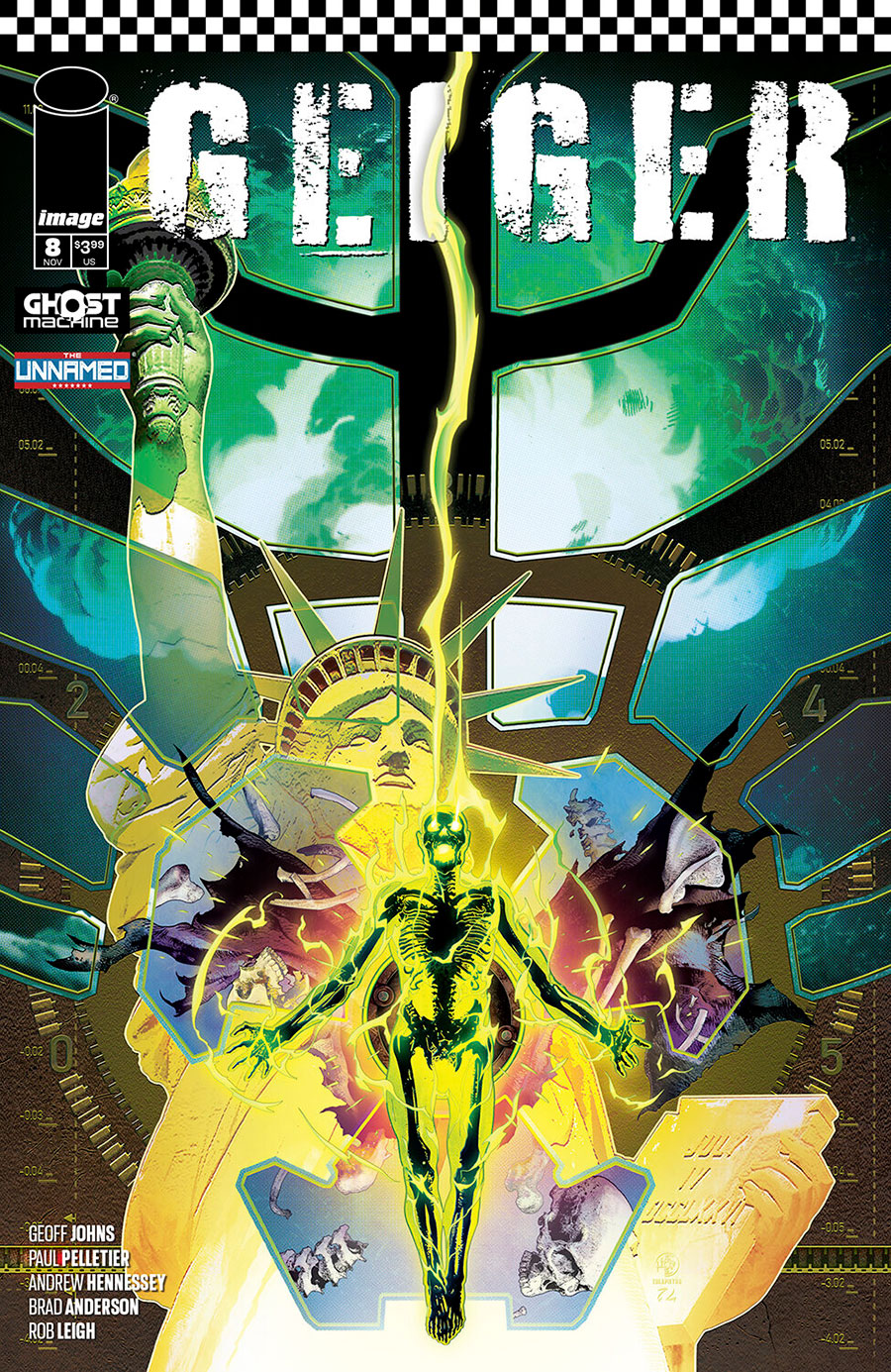 Geiger Vol 2 #8 Cover C Variant Leonardo Colapietro Cover