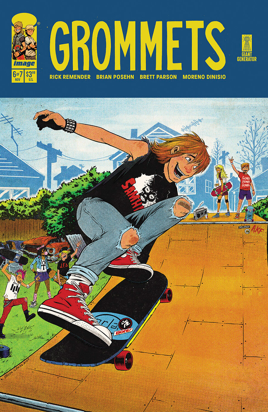 Grommets #6 Cover B Incentive Kevin Cross Variant Cover