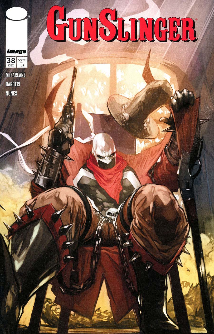 Gunslinger Spawn #38 Cover A Regular Don Aguillo Cover