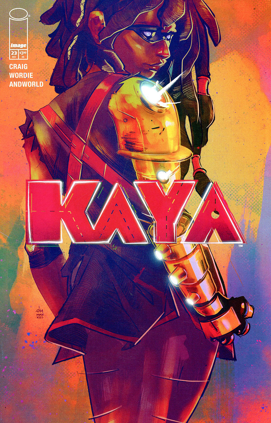 Kaya #23 Cover B Variant Dennis Menheere Cover