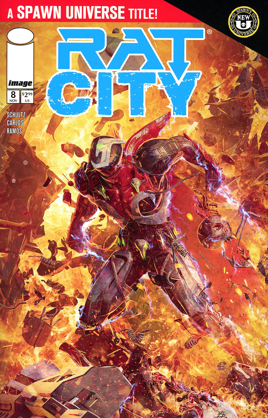 Rat City #8 Cover A Regular Bjorn Barends Cover