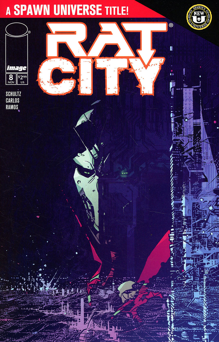 Rat City #8 Cover B Variant Mirko Colak Cover