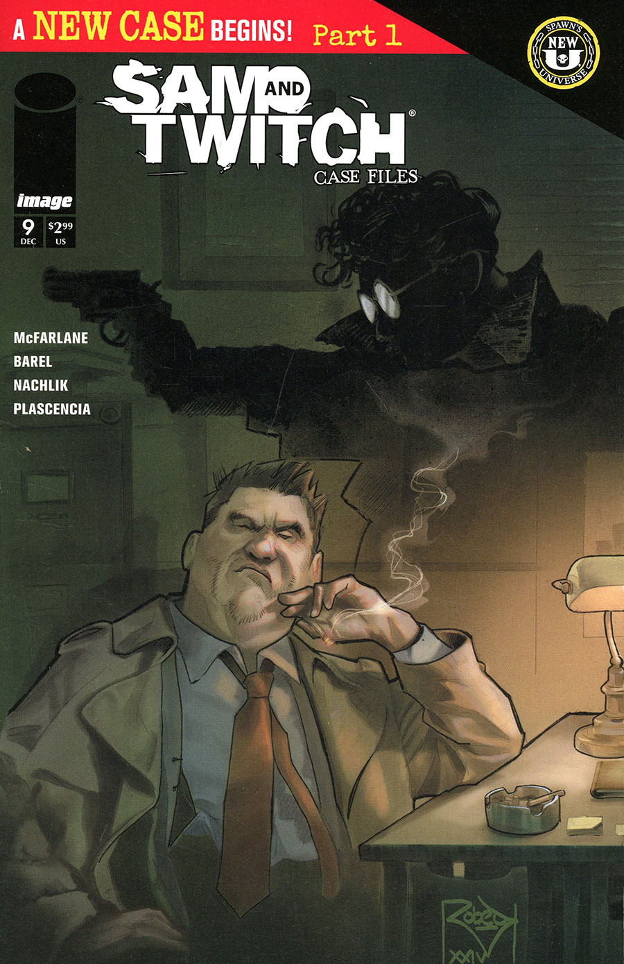 Sam And Twitch Case Files #9 Cover A Regular Thaddeus Robeck Connecting Sam Cover