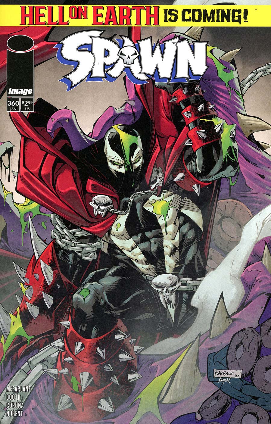 Spawn #360 Cover A Regular Carlo Barberi Cover