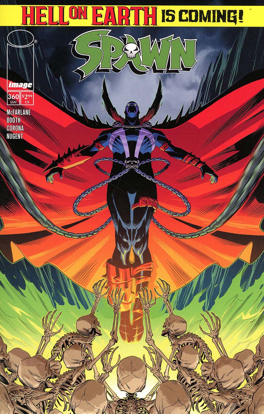Spawn #360 Cover B Variant Marco Failla Cover