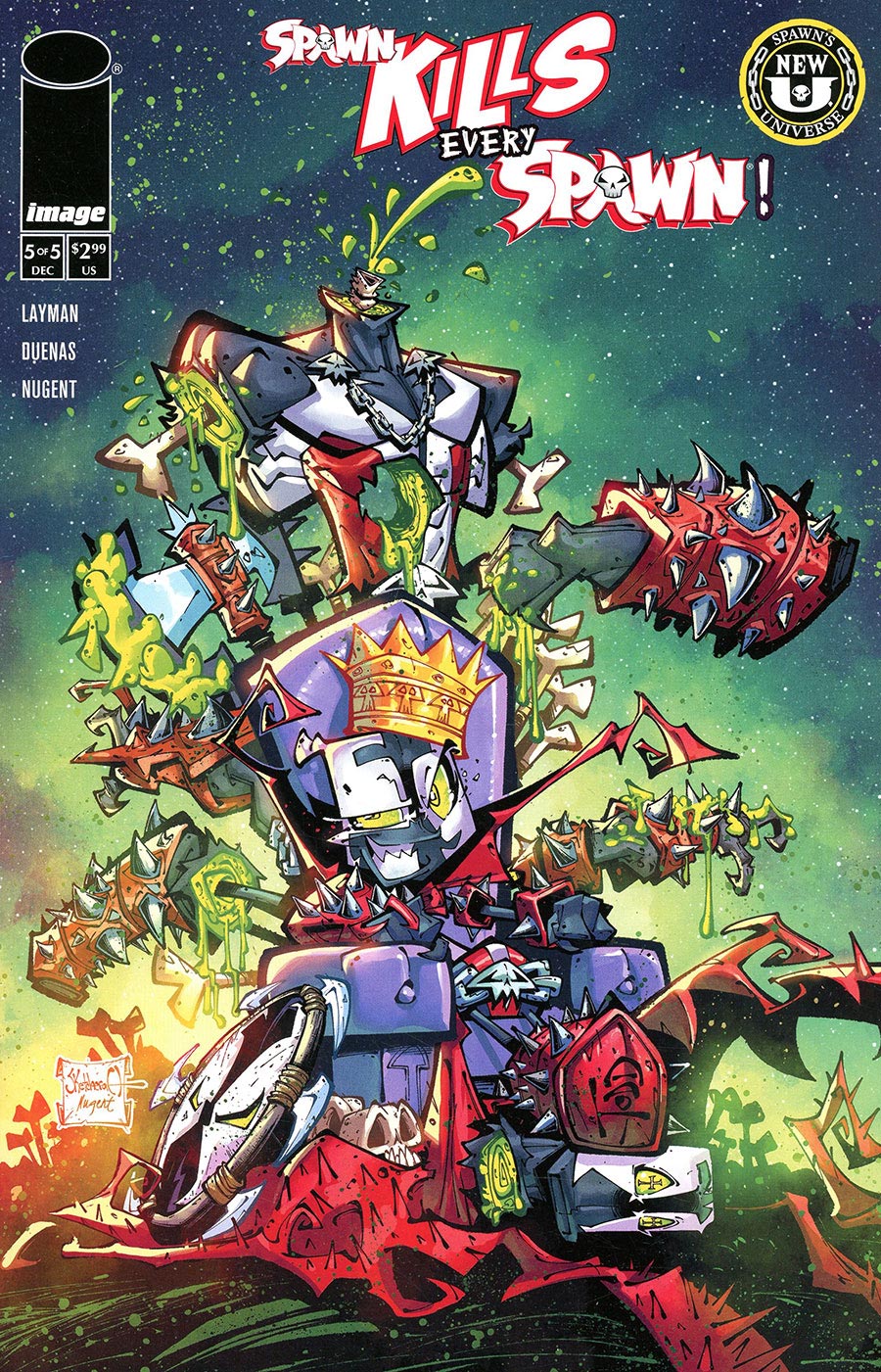 Spawn Kills Every Spawn #5 Cover A Regular Rob Sketchcraft Duenas Cover