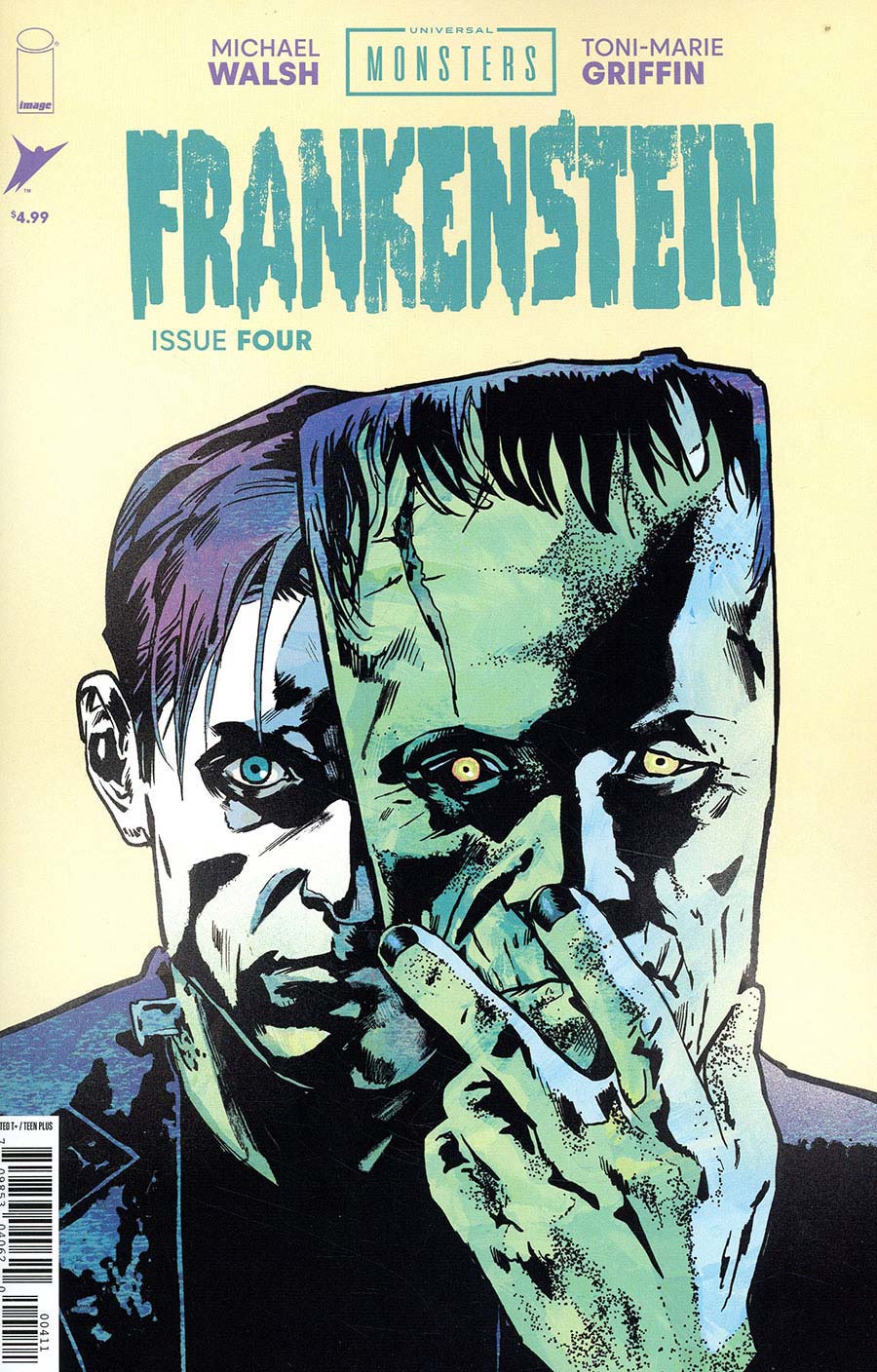 Universal Monsters Frankenstein #4 Cover A Regular Michael Walsh Cover