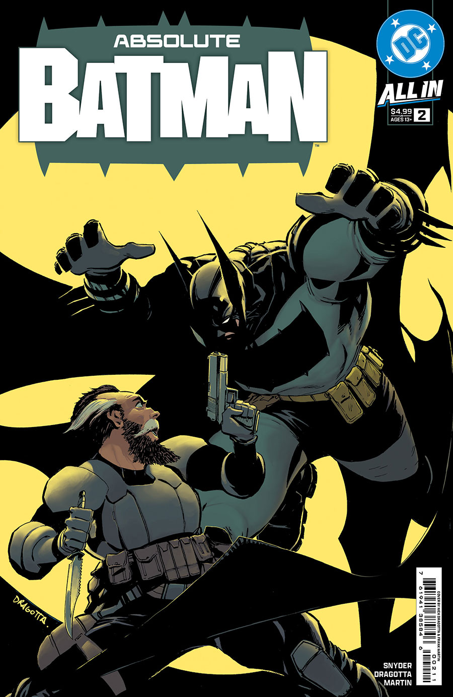 Absolute Batman #2 Cover A Regular Nick Dragotta Cover (DC All In) (Limit 1 Per Customer)