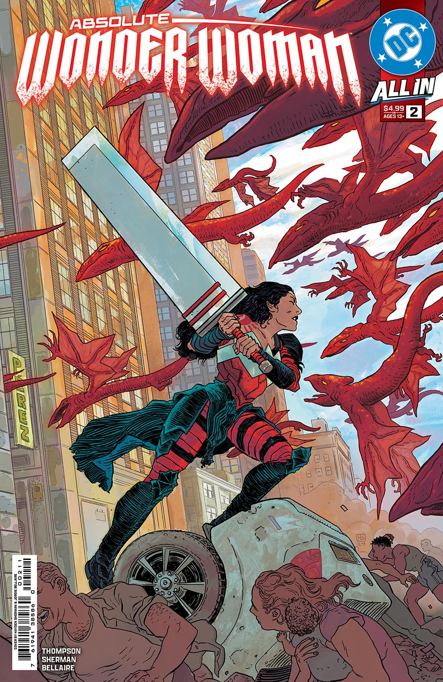 Absolute Wonder Woman #2 Cover A Regular Hayden Sherman Cover (DC All In)