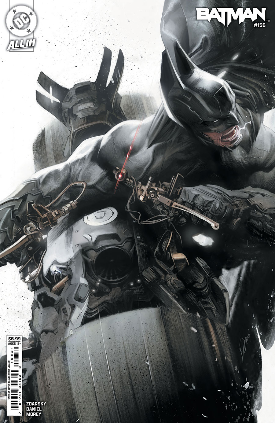 Batman Vol 3 #156 Cover C Variant Alexander Lozano Card Stock Cover (DC All In)
