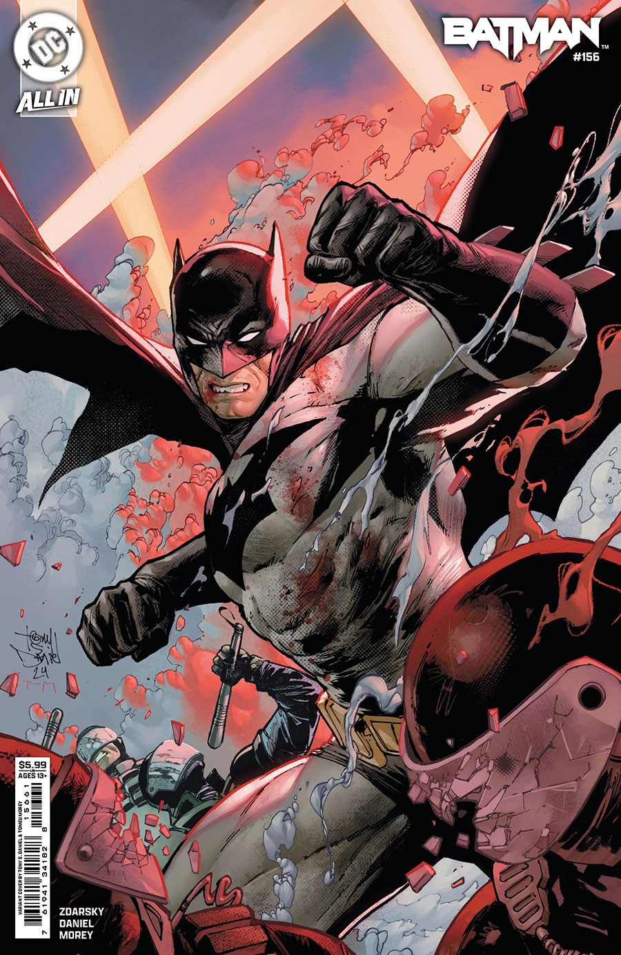 Batman Vol 3 #156 Cover D Variant Tony S Daniel Card Stock Cover (DC All In)