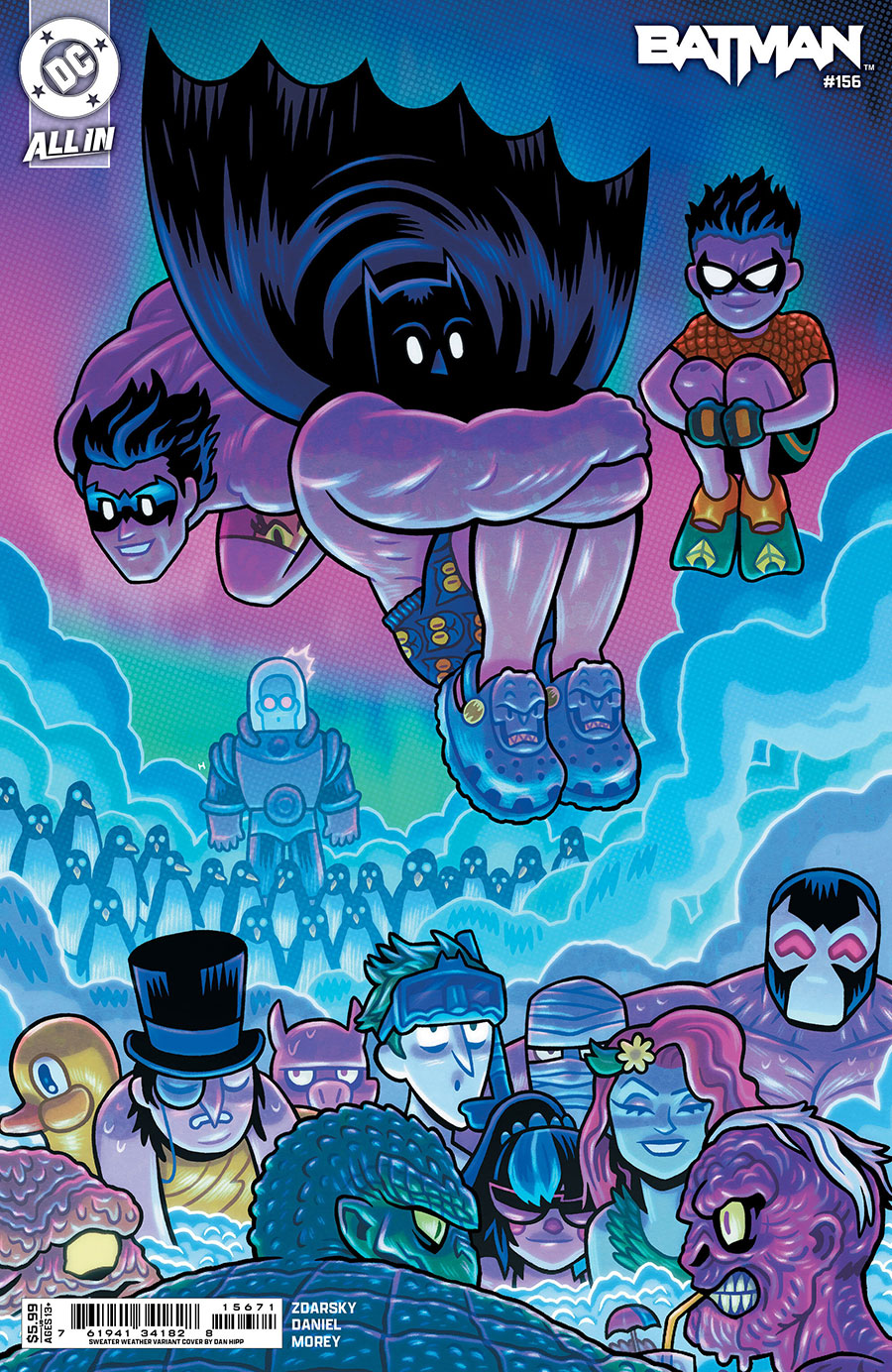 Batman Vol 3 #156 Cover E Variant Dan Hipp Sweater Weather Card Stock Cover (DC All In)