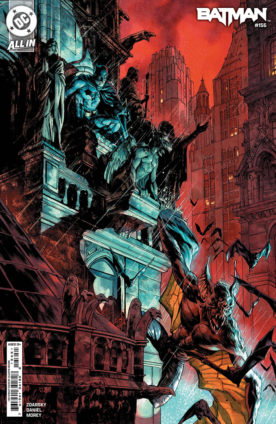 Batman Vol 3 #156 Cover G Incentive Valentin Secher Card Stock Variant Cover (DC All In)
