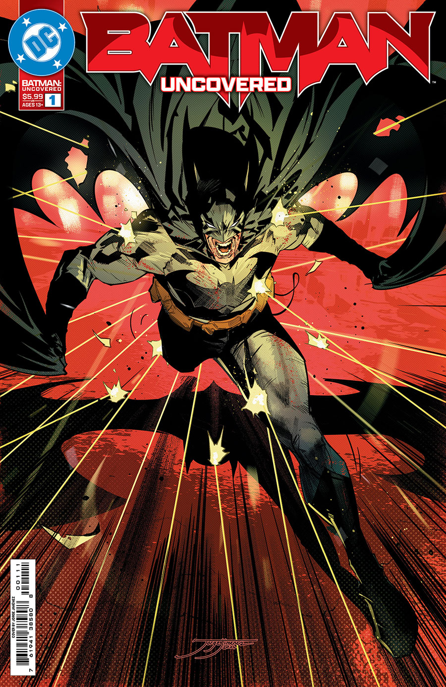 Batman Uncovered #1 (One Shot) Cover A Regular Jorge Jimenez Cover