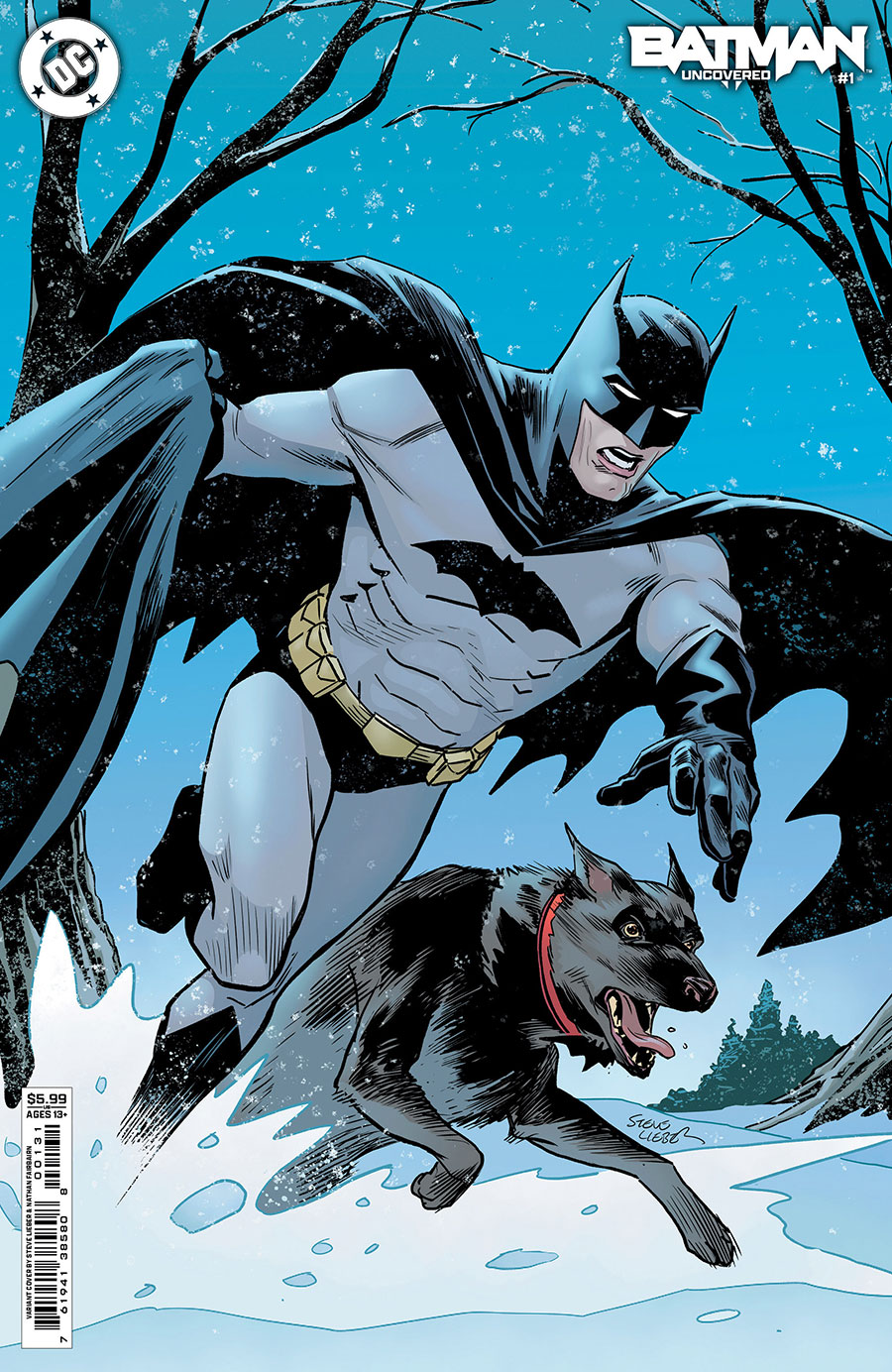 Batman Uncovered #1 (One Shot) Cover C Variant Steve Lieber & Nathan Fairbairn Cover