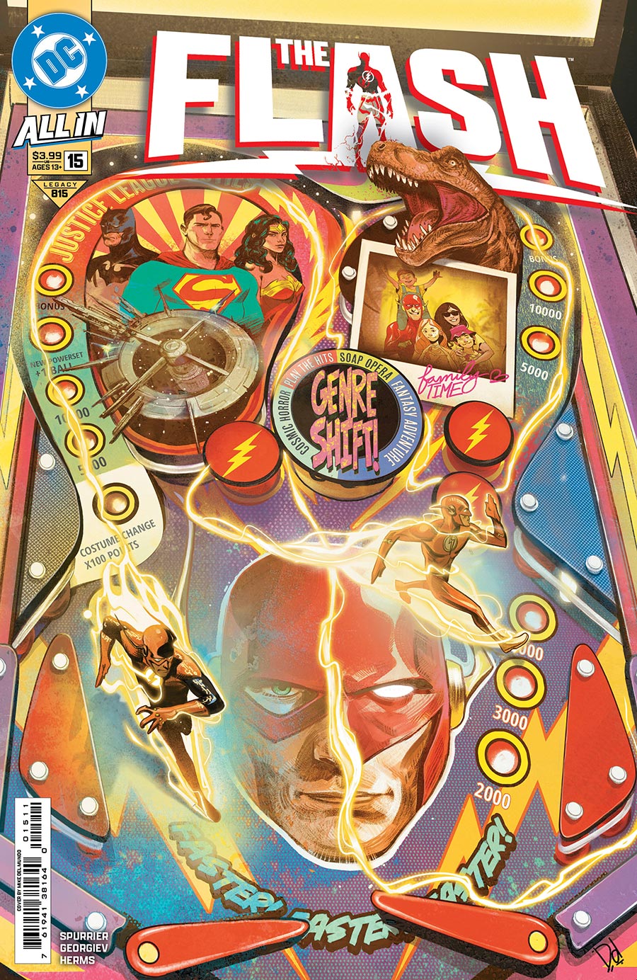 Flash Vol 6 #15 Cover A Regular Mike Del Mundo Cover (DC All In)