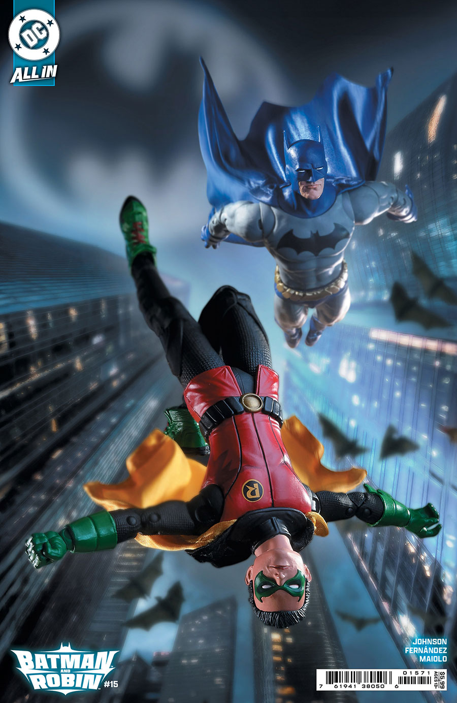 Batman And Robin Vol 3 #15 Cover E Variant McFarlane Toys Card Stock Cover (DC All In) (Limit 1 Per Customer)