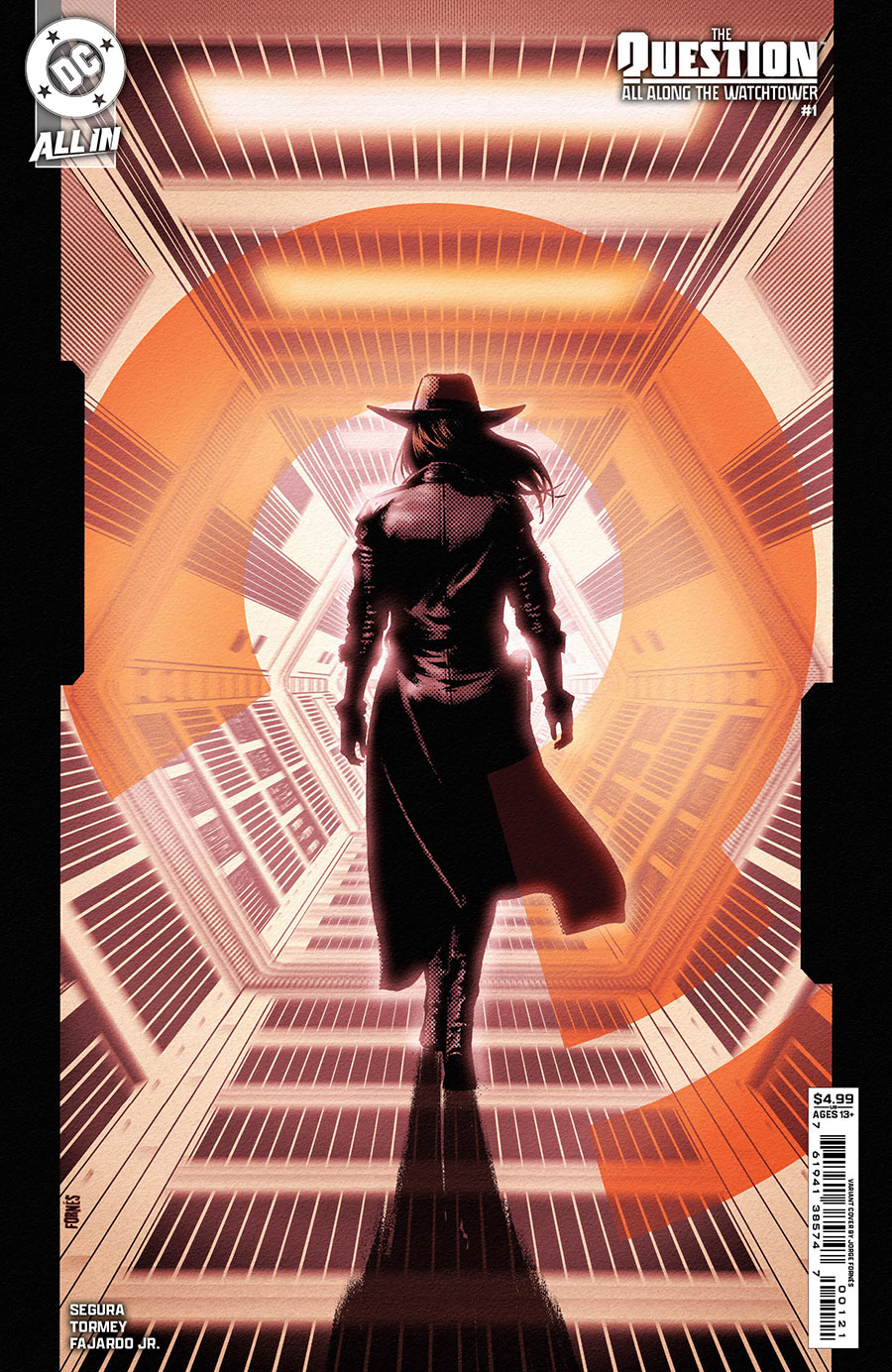 Question All Along The Watchtower #1 Cover B Variant Jorge Fornes Card Stock Cover (DC All In)