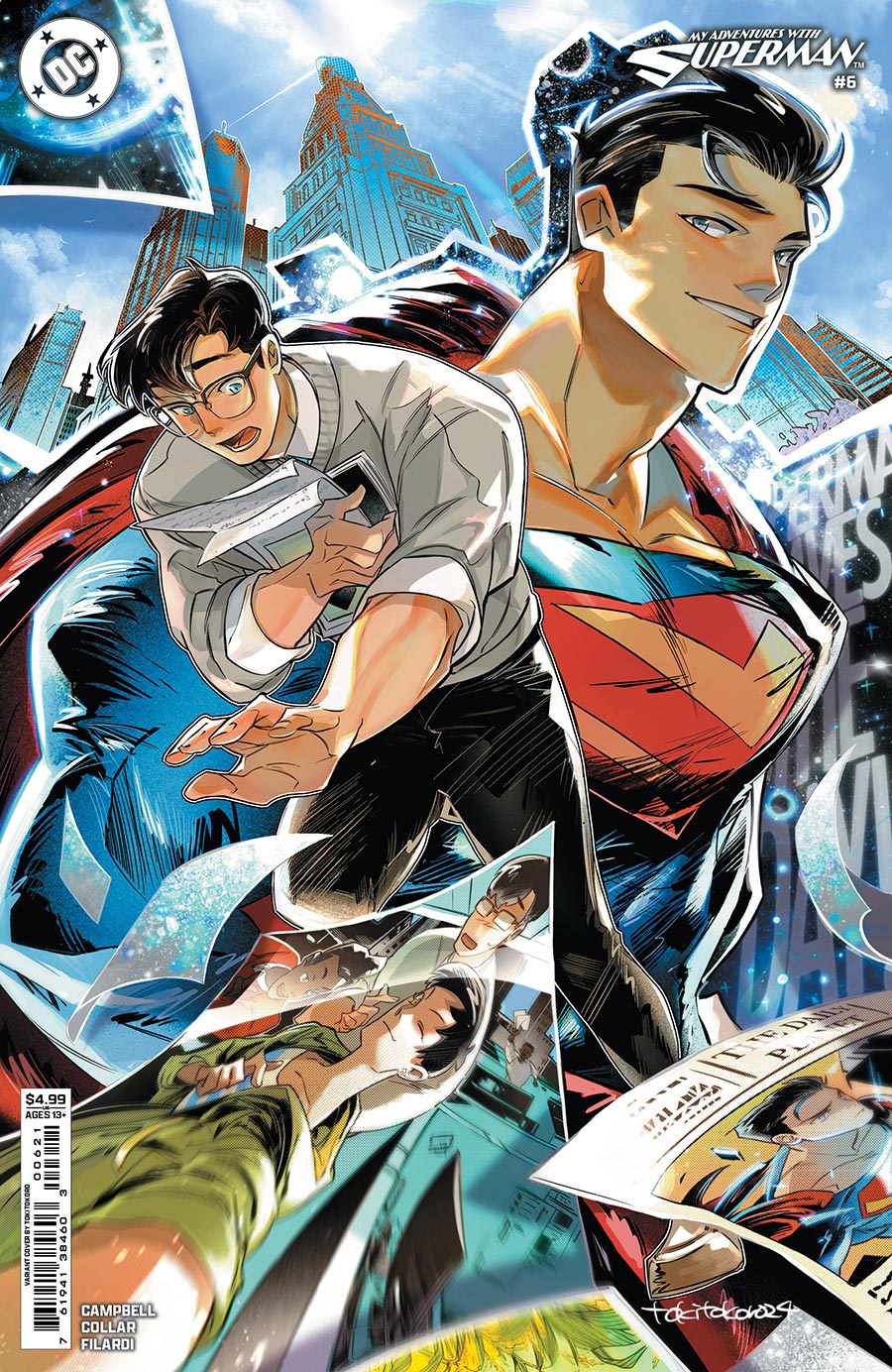 My Adventures With Superman #6 Cover B Variant Tokitokoro Card Stock Cover