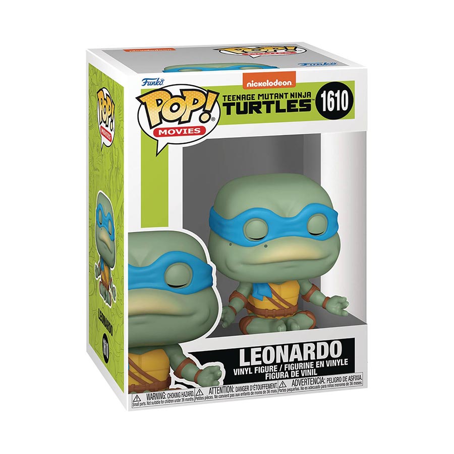 POP Movies Teenage Mutant Ninja Turtles Leonardo (Meditating) Vinyl Figure