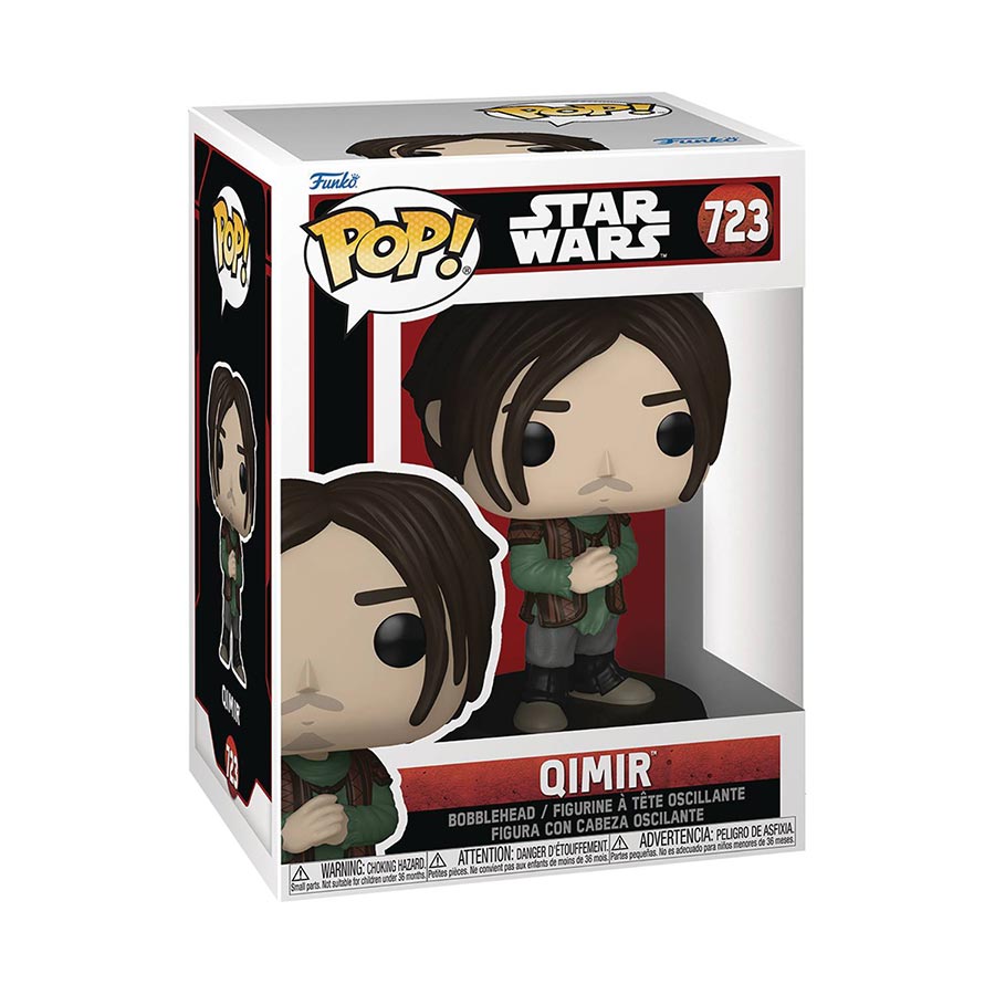 POP Star Wars The Acolyte Qimir Vinyl Bobble Head