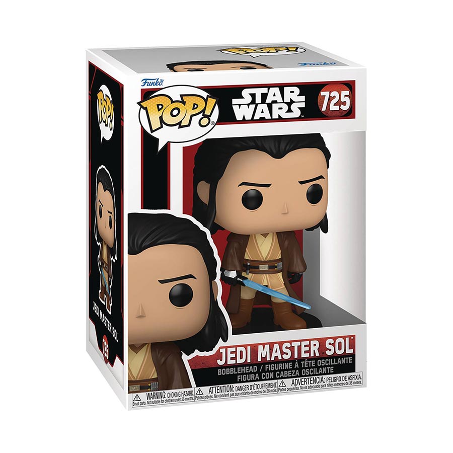 POP Star Wars The Acolyte Jedi Master Sol Vinyl Bobble Head