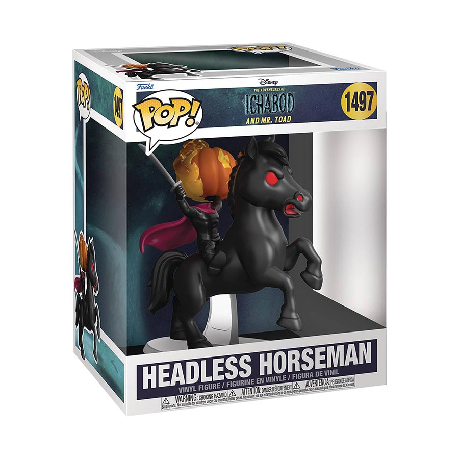 POP Rides Deluxe Sleepy Hollow Headless Horseman Vinyl Figure