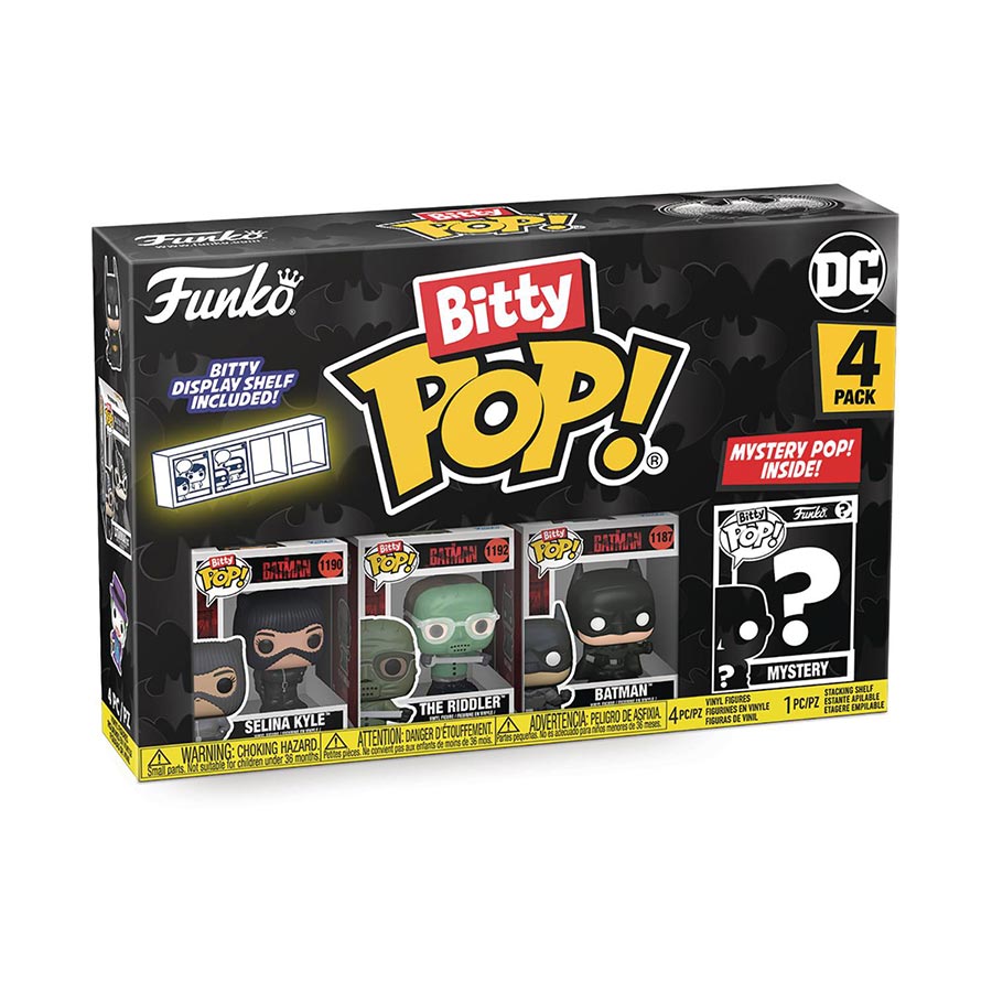 Bitty POP Batman 85th Anniversary Batman Series 2 Catwoman 4-Pack Vinyl Figure