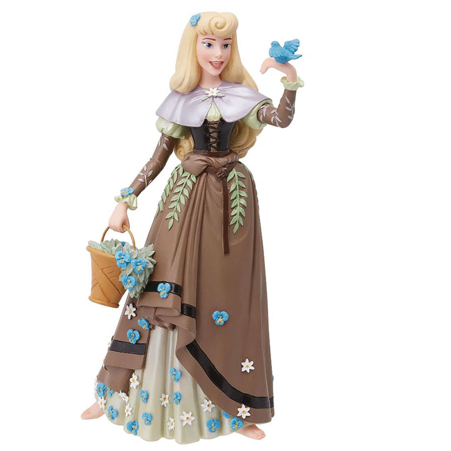 Disney Showcase Botanical Collection Figurine - Sleeping Beauty Aurora Briar Rose 8-Inch