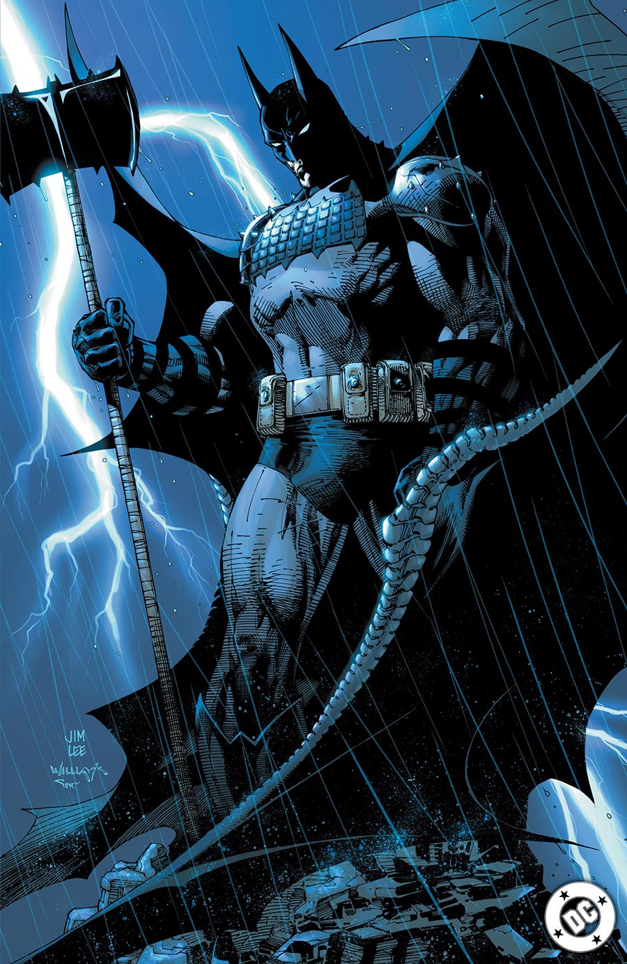 Absolute Batman #1 Cover G Variant Jim Lee Foil Cover (DC All In)