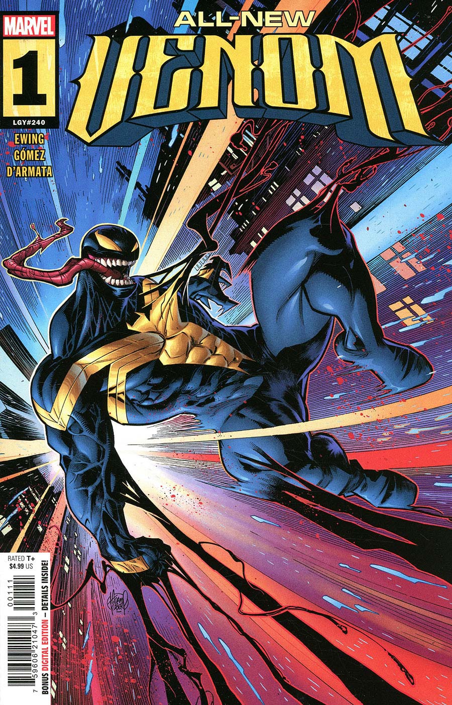 All-New Venom #1 Cover A Regular Adam Kubert Cover (Limit 1 Per Customer)