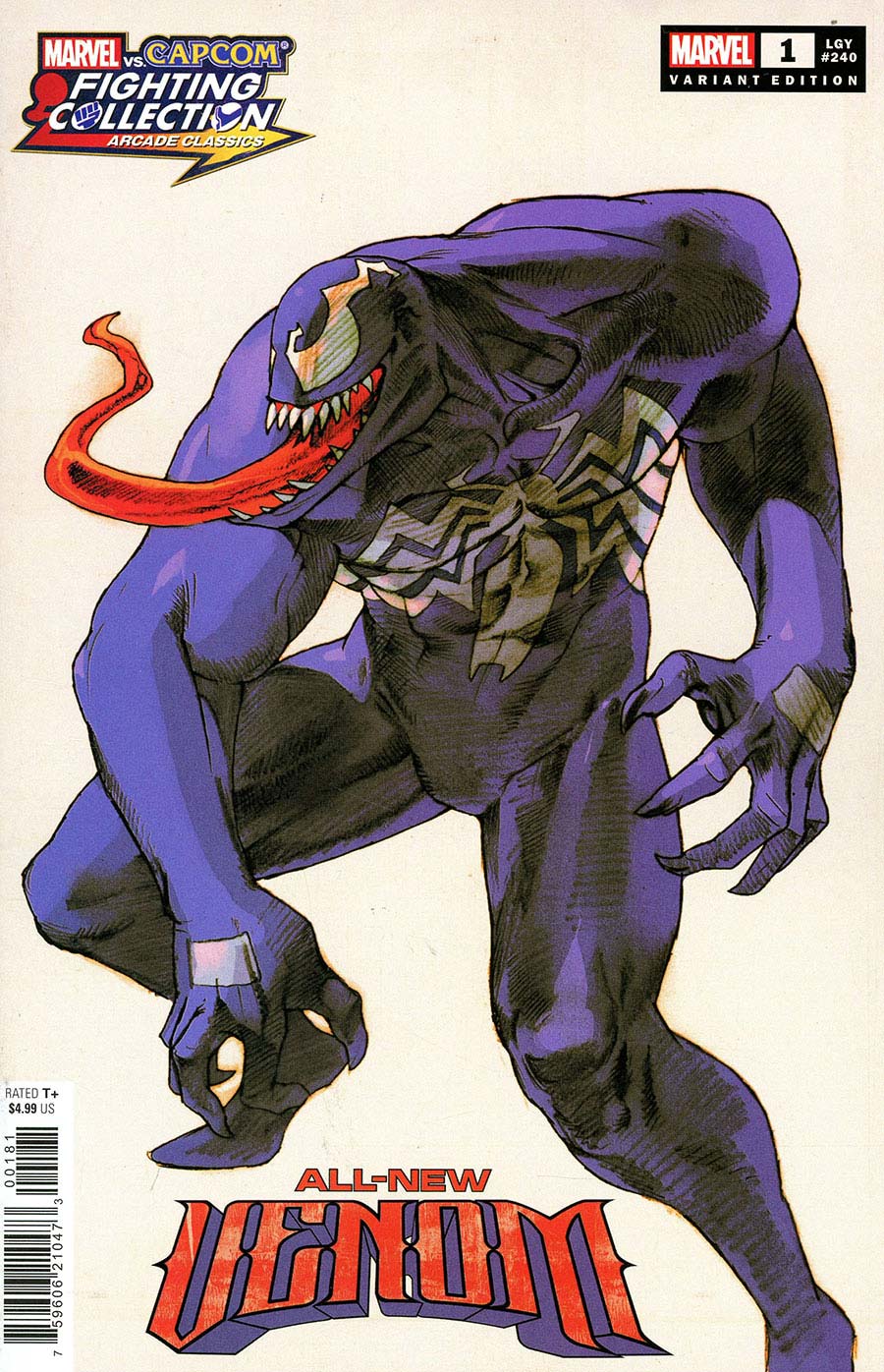 All-New Venom #1 Cover C Variant Bengus Marvel vs Capcom Cover (Limit 1 Per Customer)