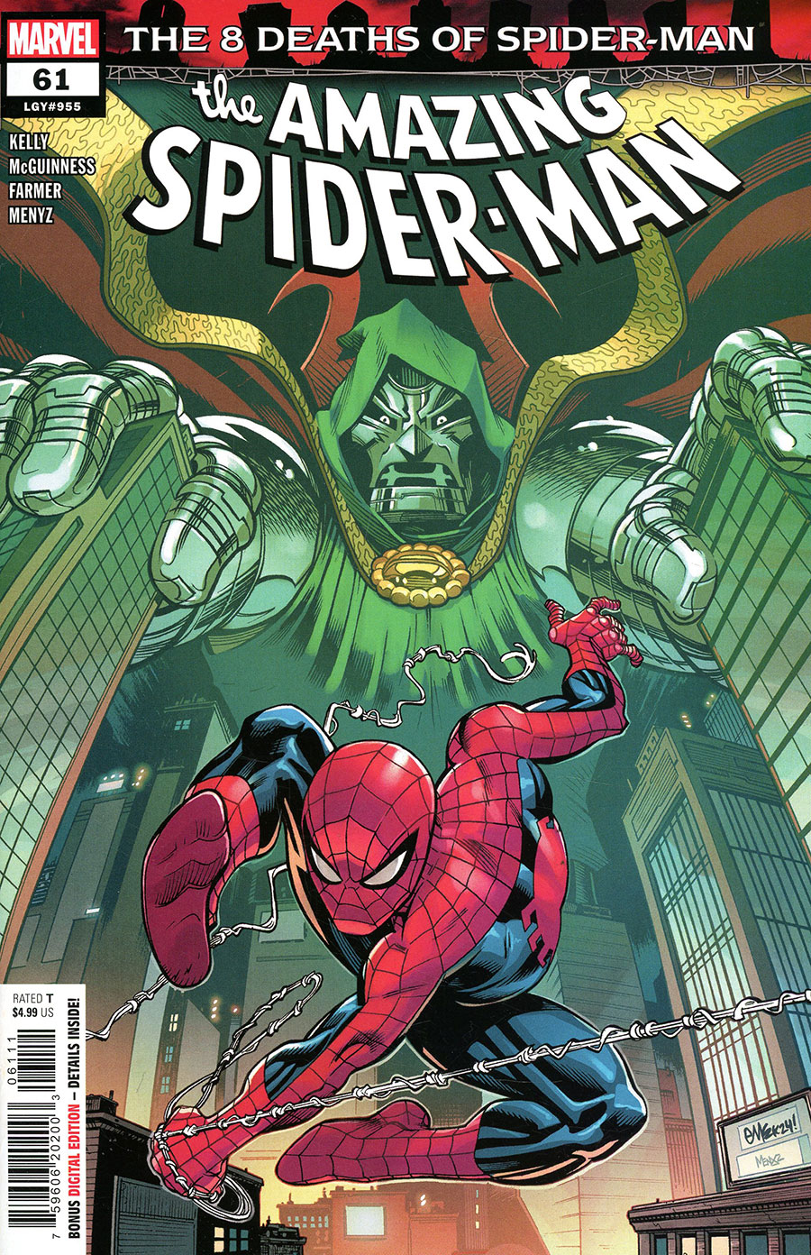 Amazing Spider-Man Vol 6 #61 Cover A Regular Ed McGuinness Cover