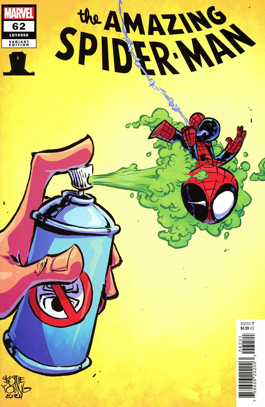 Amazing Spider-Man Vol 6 #62 Cover B Variant Skottie Young 8 Deaths Of Spider-Man Cover